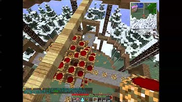 tekkit episode #20 We build an small indoor jungle biome and a super compact RM factory