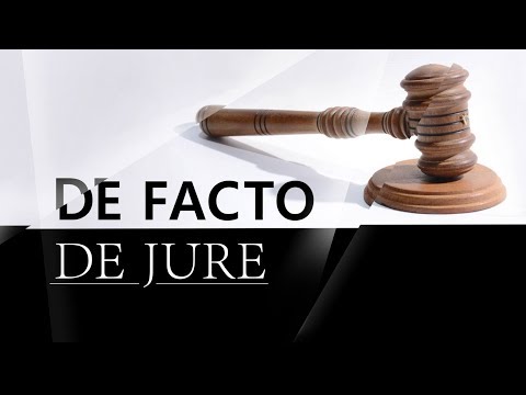 Vídeo: Recurso 11. Regulamentos No País De Aprovações: De Ure E De Facto