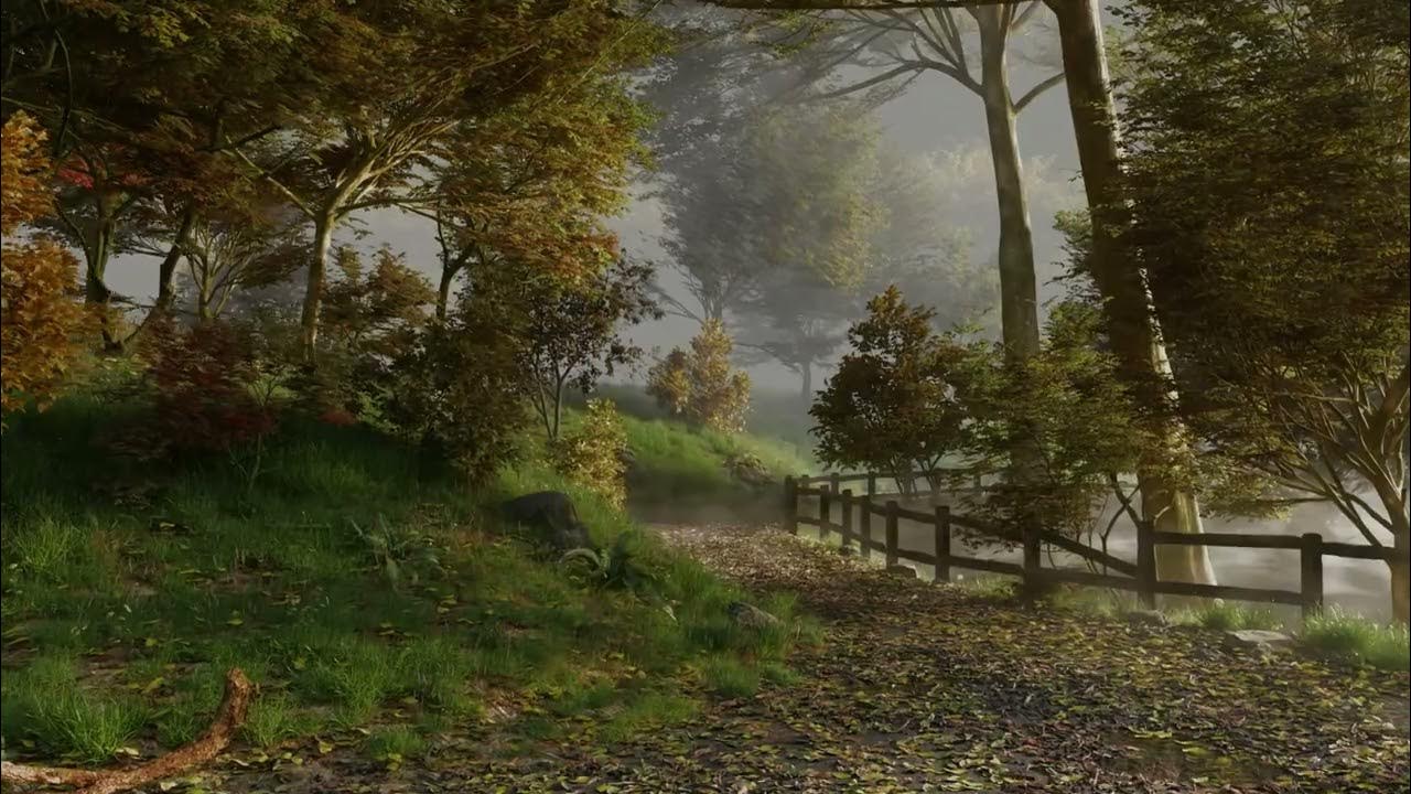 falling-leaves-in-blender-asmr-youtube