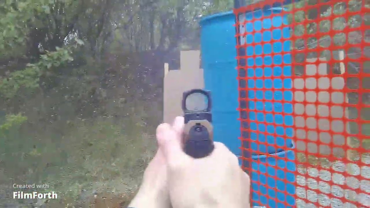 Shooting my TTI Combat in Open division.