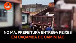 Prefeitura Entrega Peixes Em Caçamba De Caminhão Durante Semana Santa