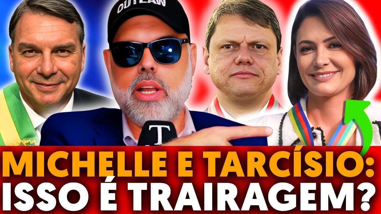 🚨 ALLAN DOS SANTOS DETONA MICHELLE BOLSONARO, TARCÍSIO E NOVO CEO DO BRASIL!