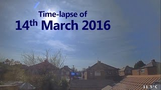 14 March 2016 Time-lapse: A beautiful early spring day