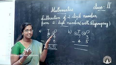 CLASS 2 MATHS SUBTRACTION UP TO 99 PART 02