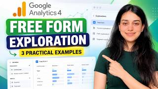 Google Analytics 4 Free Form Exploration Tutorial | GA4 Complete Course | Shivani Sharma