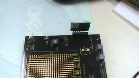 Testing ZMotion Detection Module on Evaluation Board