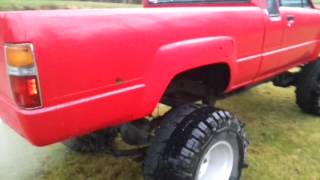 1985 Toyota SR5 4x4 pickup with 360 V8
