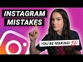 INSTAGRAM MISTAKES YOU'RE MAKING! (Part 2)