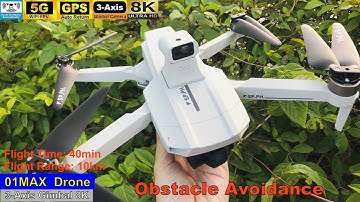01MAX Obstacle Avoidance 3-Axis Gimbal 8K Long Range Drone – Just Released !