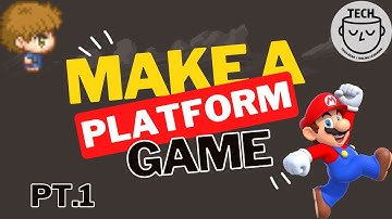 HOW TO MAKE A PLATFORM GAME IN JAVASCRIPT P5 PLAY TUTORIAL - PT 1