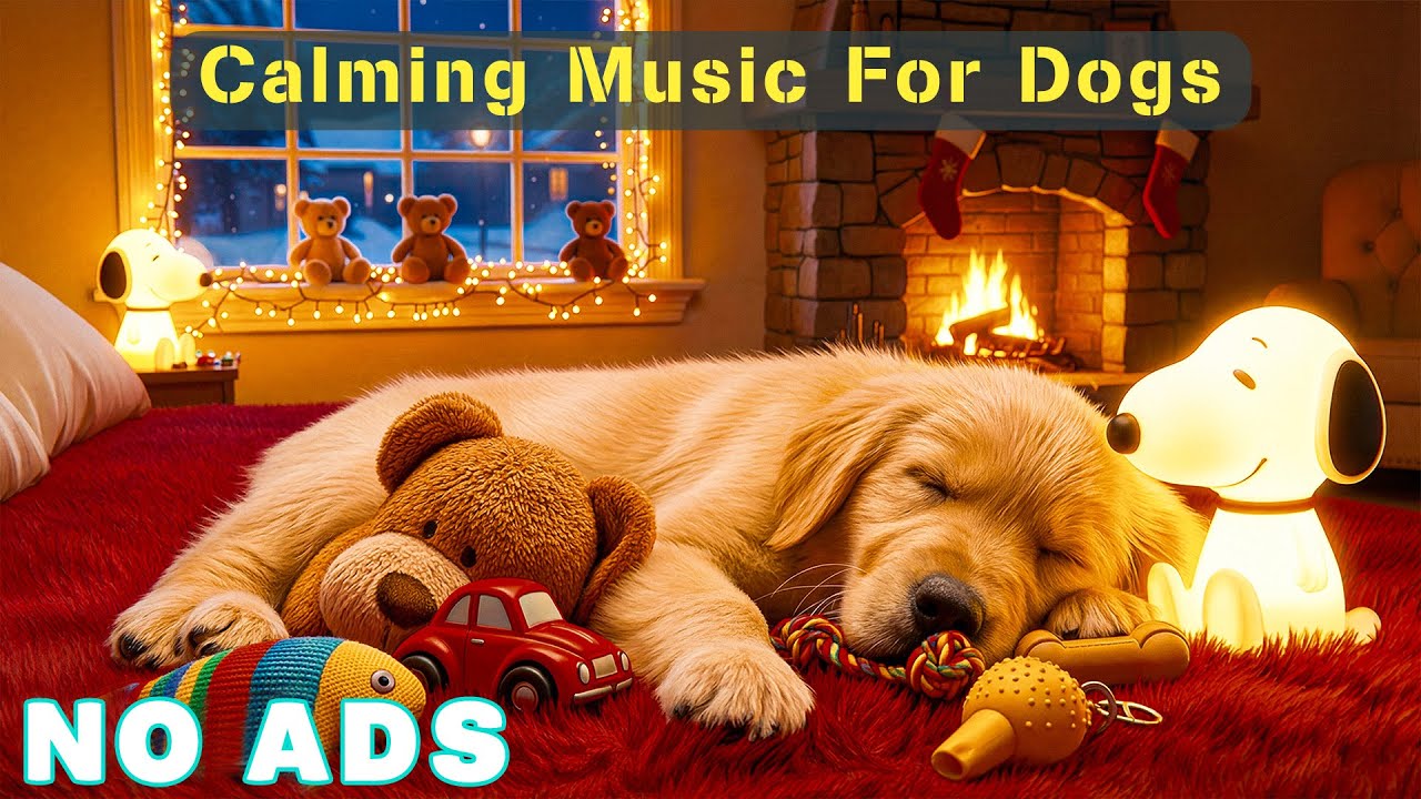 Calming Dog Music 🎶 Relaxation Music For Dogs🐶 Peaceful Dog Sleep💤Dog Songs For Puppies