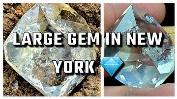 How I Found A LARGE Herkimer Diamond Gem 💎 from  NY!