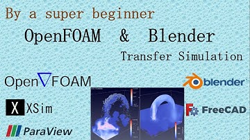 OpenFOAM & Blender : Transfer Simulation