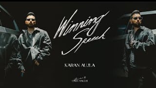 winning speech (official video) Karan Aujla / mxrci | latest Punjabi songs 2024 Punjabi song