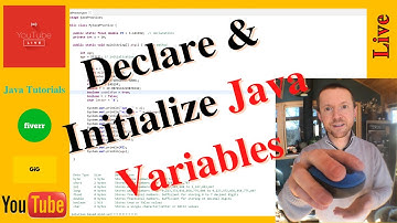 Variable Declaration & Initialization in Java | Live #5.2 Programming Practice for Beginners