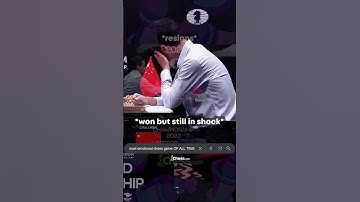 Most Emotional Chess Game Of All Time
