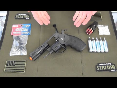 Colt Python .357 Magnum Co2 Airsoft Revolver Product Overview