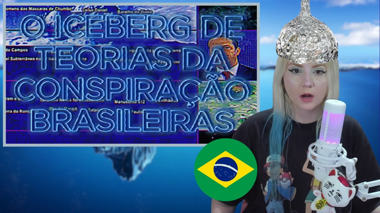 CAMOMILA REAGE AO ICEBERG DAS TEORIAS DA CONSPIRAÇÃO BR  DO @meninothomass