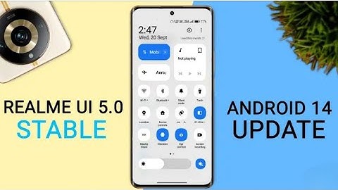 realme ui5.0 based // Android 14 latest update || realms ui 5.0 update .