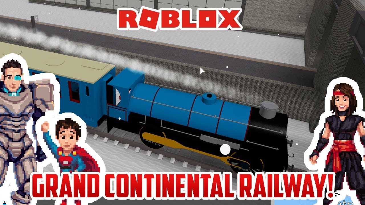 Grand Continental Railways Fun Toy Trains For Kids Thomas And Friends Youtube - how to blow up the train in roblox trains vs cars by railroade