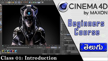 Introduction to Cinema4D [ TELUGU ] || C4d Tutorials for Beginners || Lucky Studios