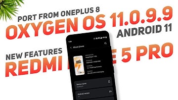 Oxygen OS 11.0.9.9 For Redmi Note 5 Pro | Android 11 | Port From OnePlus 8 | QTI Haptic