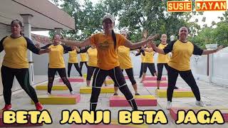 #STEPROBIC DJ BETA JANJI BETA JAGA (janji putih) #TIKTOK VIRAL #SENAM KREASI SUSIE BAYAN