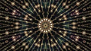 Golden Kaleidoscope Loop vj loop