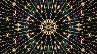 Golden Kaleidoscope Loop vj loop