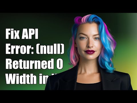 Fixing API Error: (null) Returned 0 Width in Xcode 9 Beta - Troubleshooting Guide