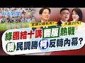 【洪淑芬報新聞】綠"團結十講"翻版熱戰 賴民調勝柯反轉內幕?｜媒體民調賴瑞隆贏20% 柯志恩:幹嘛密集操作? 精華版 20260616 @中天電視CtiTv