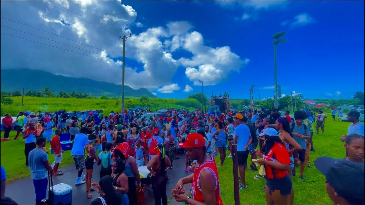 🇰🇳Sugar Band Live At Festival De Capisterre Jouvert Highlights 2025🇰🇳