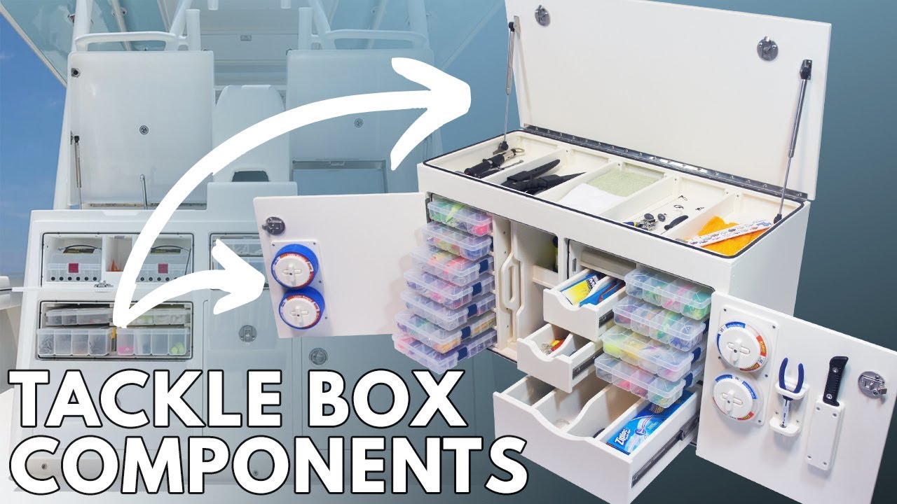 Tackle Box Components  Customized Tackle Storage for Your Needs 