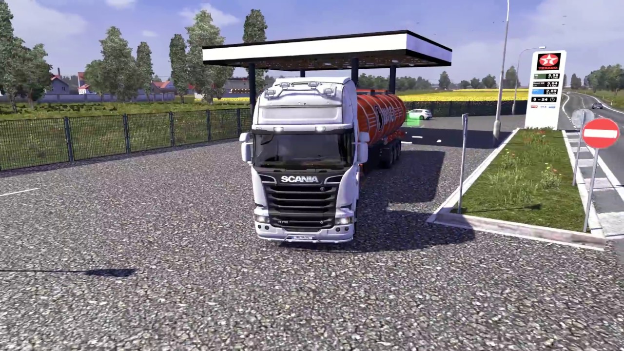 Euro Truck Simulator 2 Com Controle de Xbox 360 