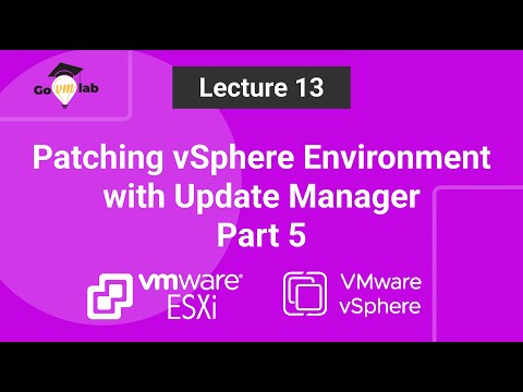 ESXi Patching using Update Manager | ESXi Host Patching Tutorials | VMware Update Manager | GOVMLAB