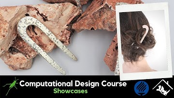 No.1_Computational Jewelry Design and Digital Fabrication with Grasshopper3D & Rhino3D