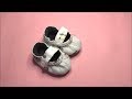 ベビーシューズの作り方　【How to make baby shoes】