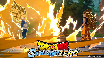 DRAGON BALL: Sparking! ZERO - Vegeta SSJ3 Daima VS Goku SSJ3