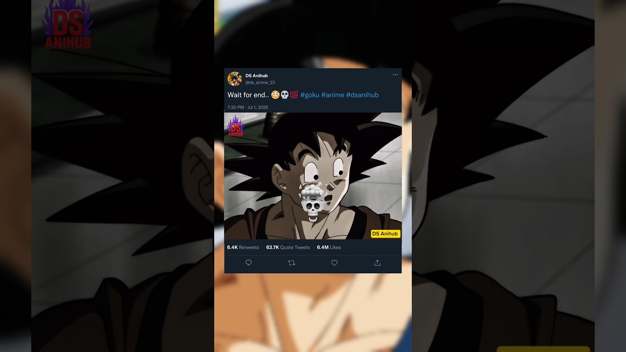 Goku shocked 😳💀💯 