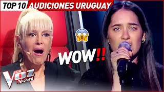 Top 10 MOST VIEWED Blind Auditions of The Voice Uruguay 2023