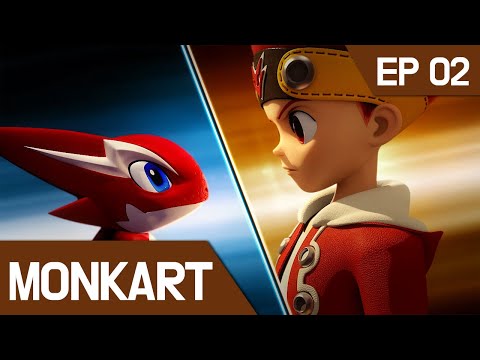 [Arabic language dub.] Monkart #02 - تعقب على!