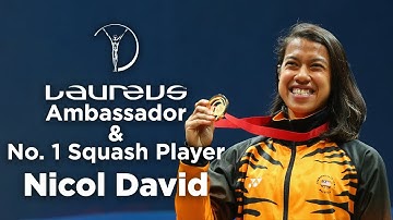 Nicol David - Laureus Ambassador and World No. 1 Squash Player