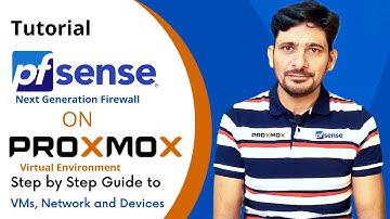pfSense Proxmox Tutorial // VM Installation on PVE step by step installation and basic configuration