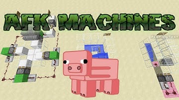 3 AFK Machines [Tutorials]-Minecraft