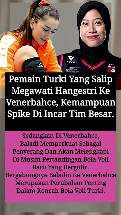 Pemain Turki Salip Megawati Hangestri. #news #indonesia #vollyballputri #proliga
