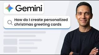 How to Create Personalized Christmas Greeting Cards with Google Gemini (Easy 2026 Method) screenshot 4
