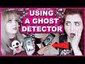 Using A Ghost Detector In My Haunted House!