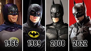 The Evolution of Batman in Movies (1966  2023)