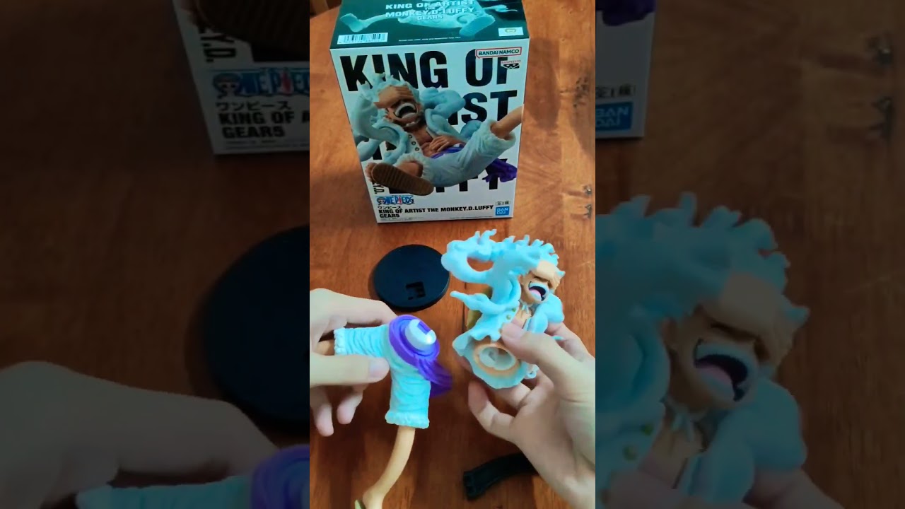 King Of Artist Luffy Gear 5 Figure Unboxing 
