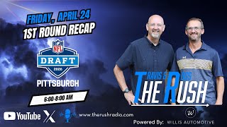 The Rush With Travis And Ross-NFL Draft 1st Round Recap-Friday, April 24, 2026